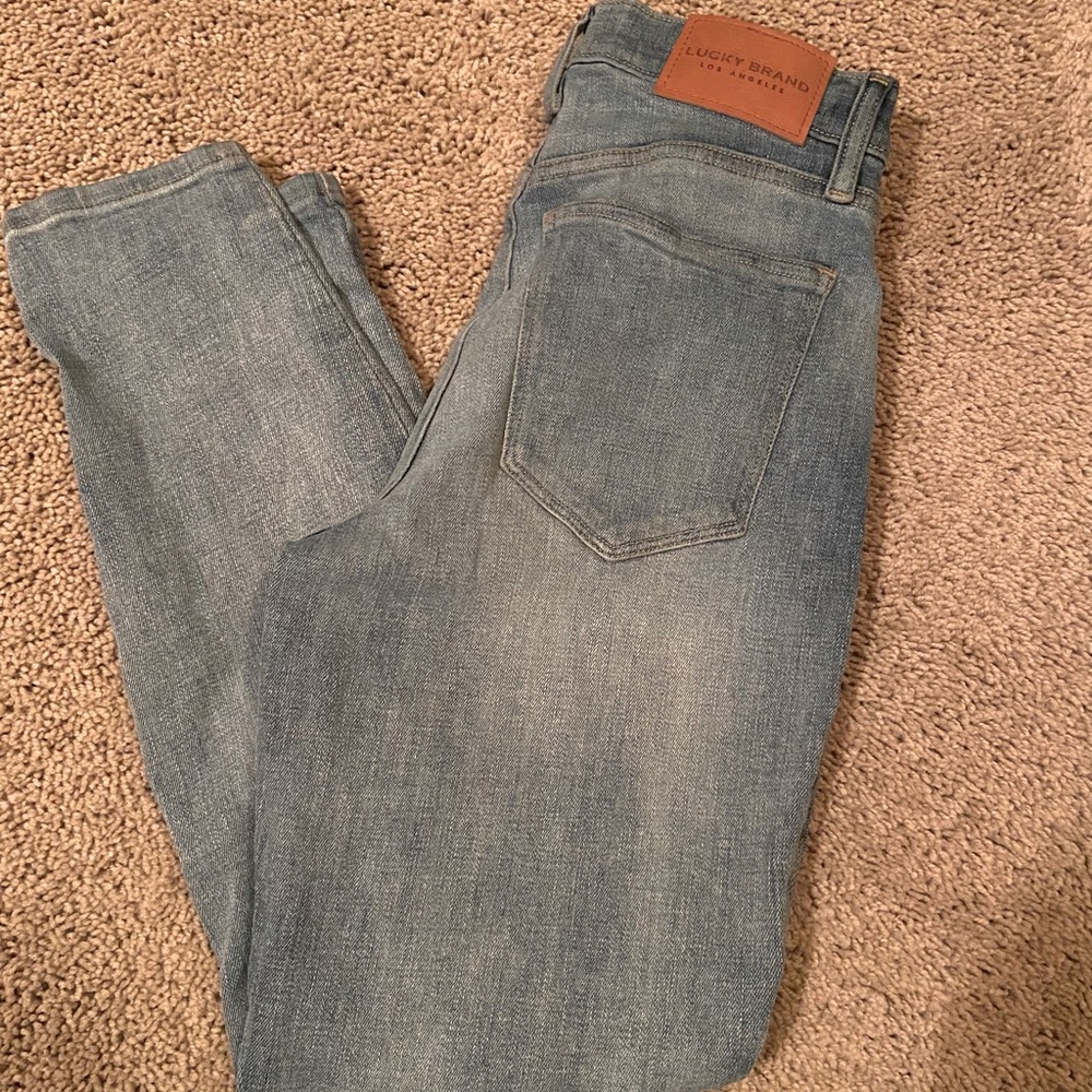 Lucky Bridgette High Rise Skinny Jeans